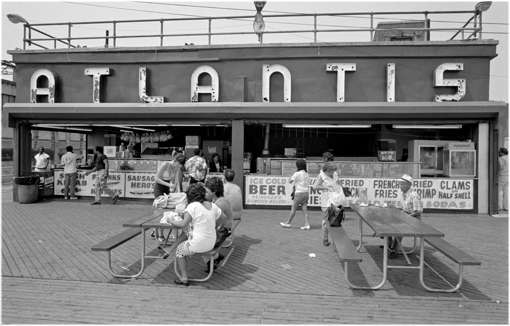Coney Island 1988 – Black and White Street Photographs of New York City ...