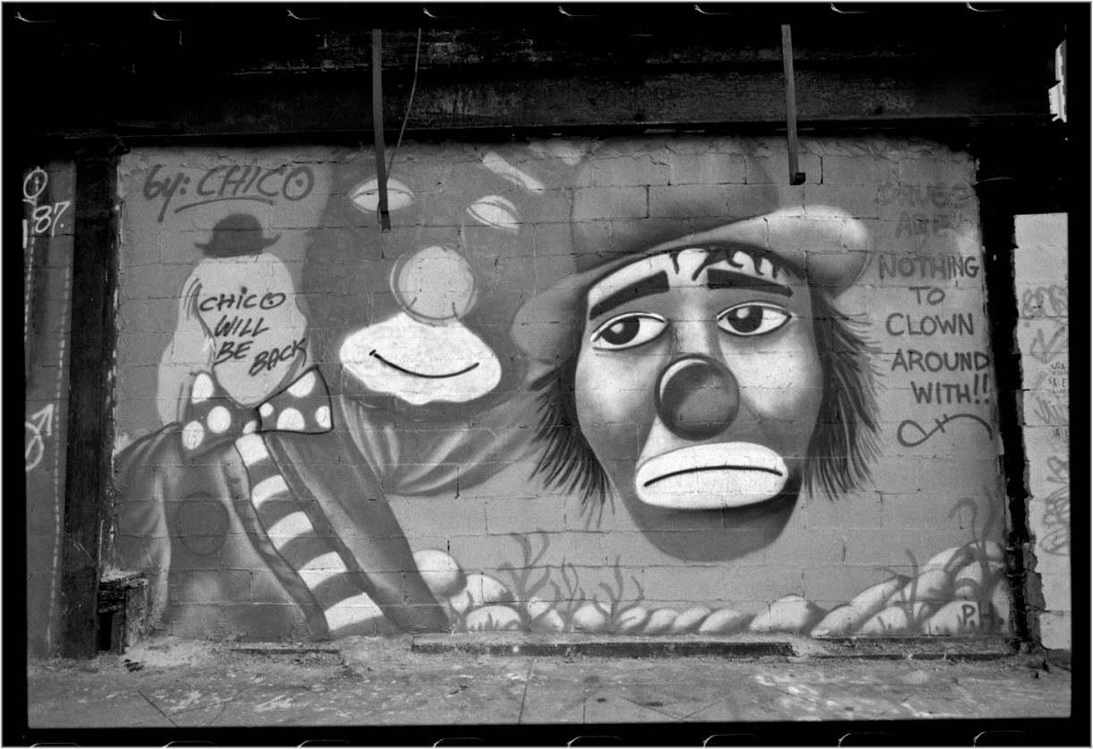 Chico-DrugClown-Grafitti-1987 copy